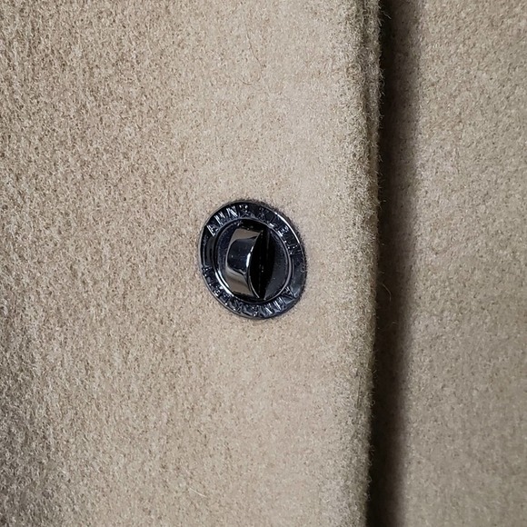 Vintage Anne Klein Single-Breasted Peacoat Size 14 - Picture 5 of 12